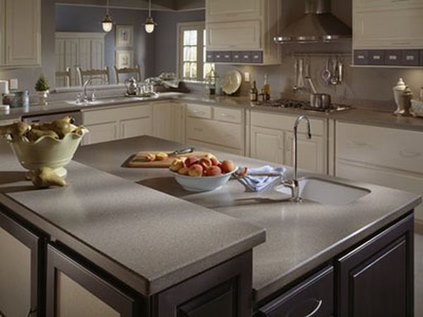 Affordable and durable marble kitchen countertops installed in Sacramento, CA home